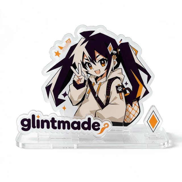 Custom Acrylic Standee Combo product photo on a white background